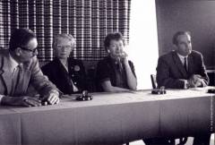 Panelists at North-South Conference, 1958